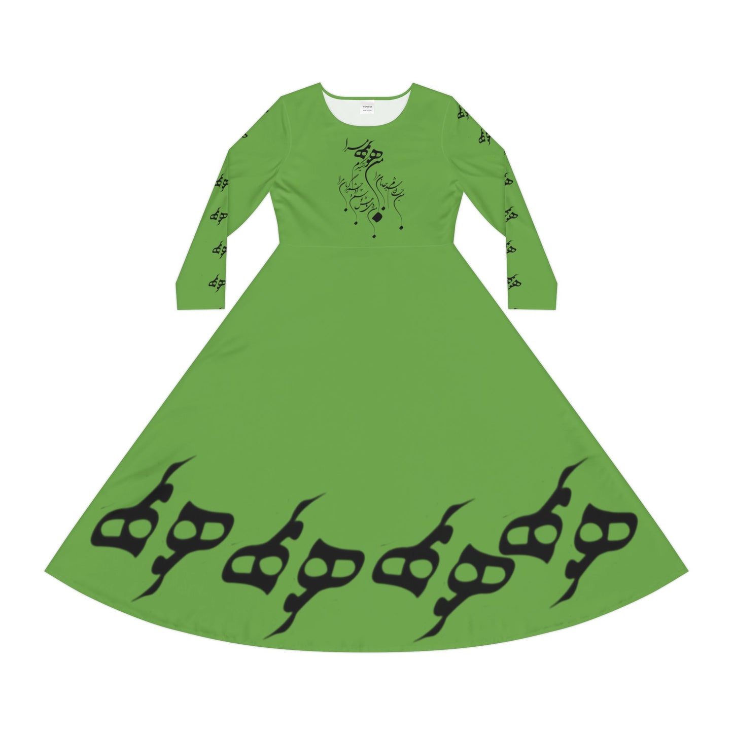 PERSIAN CALLIGRAPHY HOO DANCE DRESS