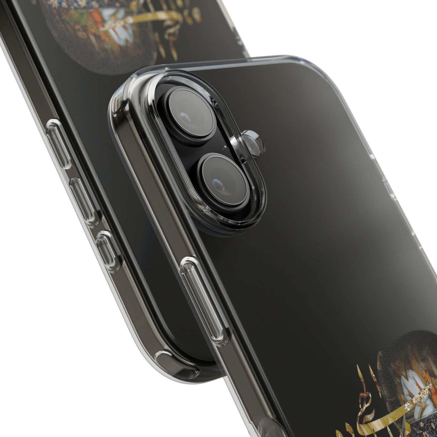 PERSIAN CLEAR PHONE CASE – CULTURAL FARSI DESIGN | "الهی مرا آن ده که آن به" |