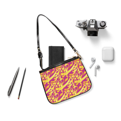 SHOULDER BAG WITH PERSIAN CALLIGRAPHY
