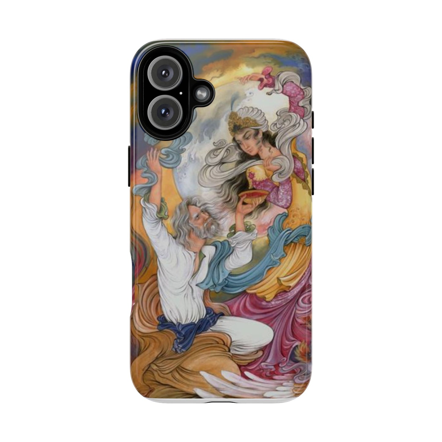 HOMAYE OWJ-E SA’ADAT – MYTHICAL PERSIAN MINIATURE ART PHONE CASE