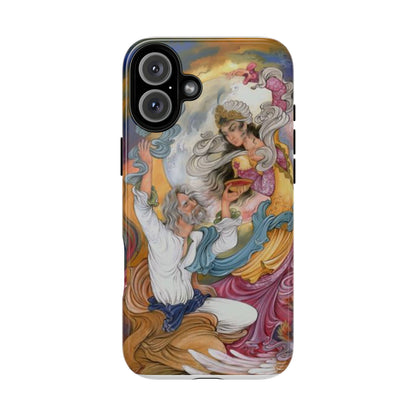 HOMAYE OWJ-E SA’ADAT – MYTHICAL PERSIAN MINIATURE ART PHONE CASE