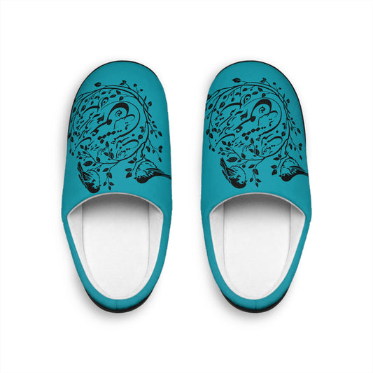 MEN’S FLANNEL FLEECE INDOOR SLIPPERS