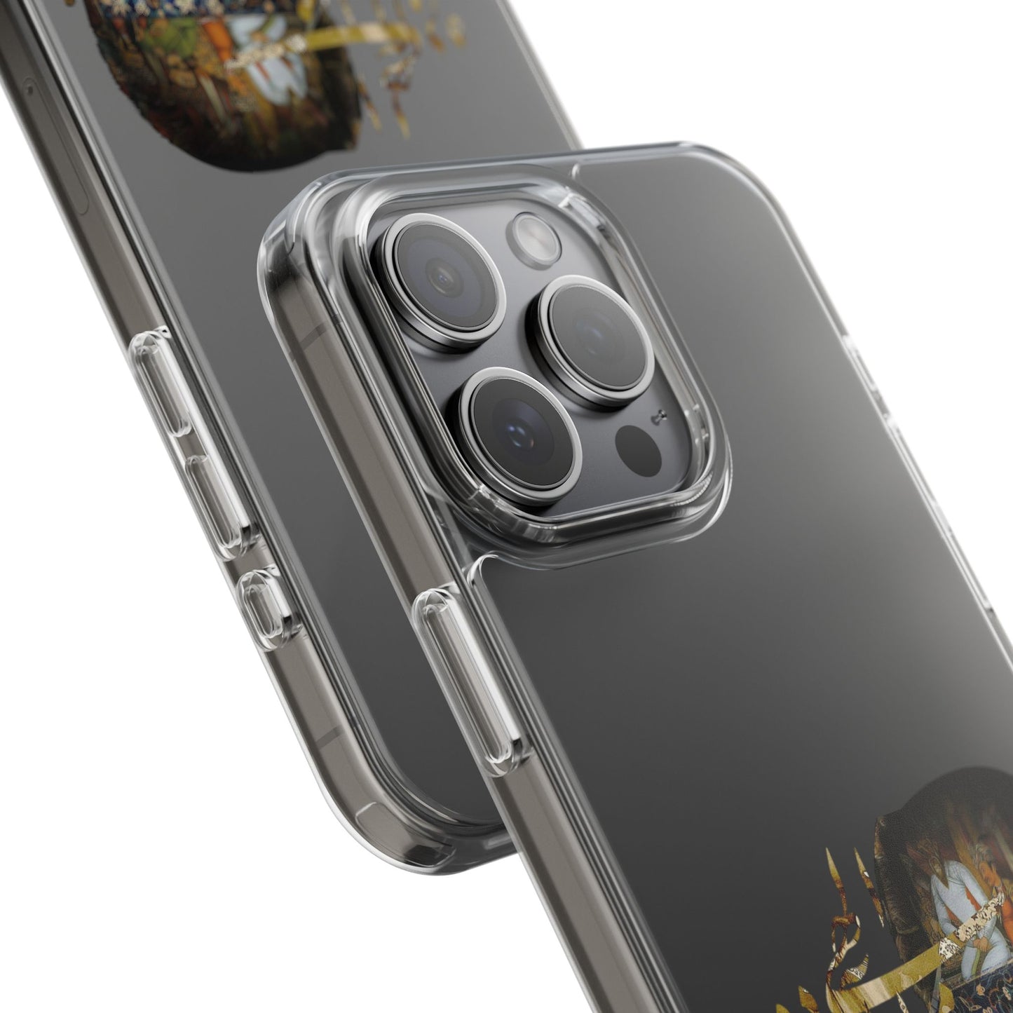 PERSIAN CLEAR PHONE CASE – CULTURAL FARSI DESIGN | "الهی مرا آن ده که آن به" |