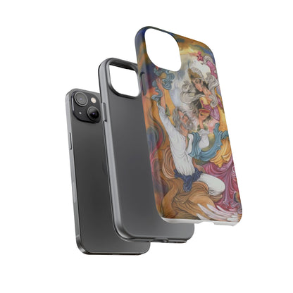 HOMAYE OWJ-E SA’ADAT – MYTHICAL PERSIAN MINIATURE ART PHONE CASE