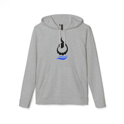 ADIDAS UNISEX FLEECE HOODIE | ن ALPHABET N EMBLEM