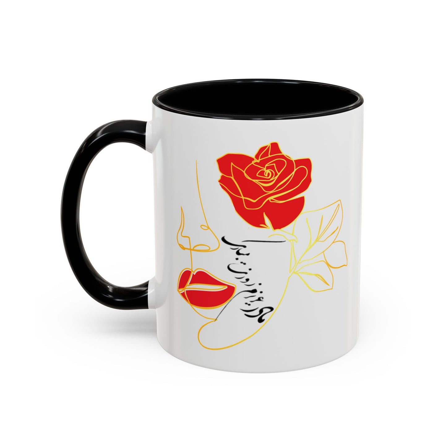 Accent Coffee Mug  Mother's Day Gift بوی بهشت میدهد دست دعا مادرم