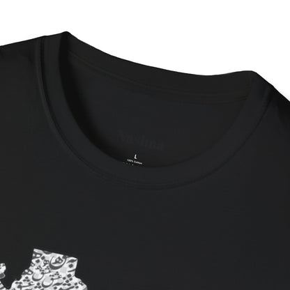 UNISEX SOFTSTYLE T-SHIRT | IRAN MAP "همه عالم تن است و ایران قلب آن"