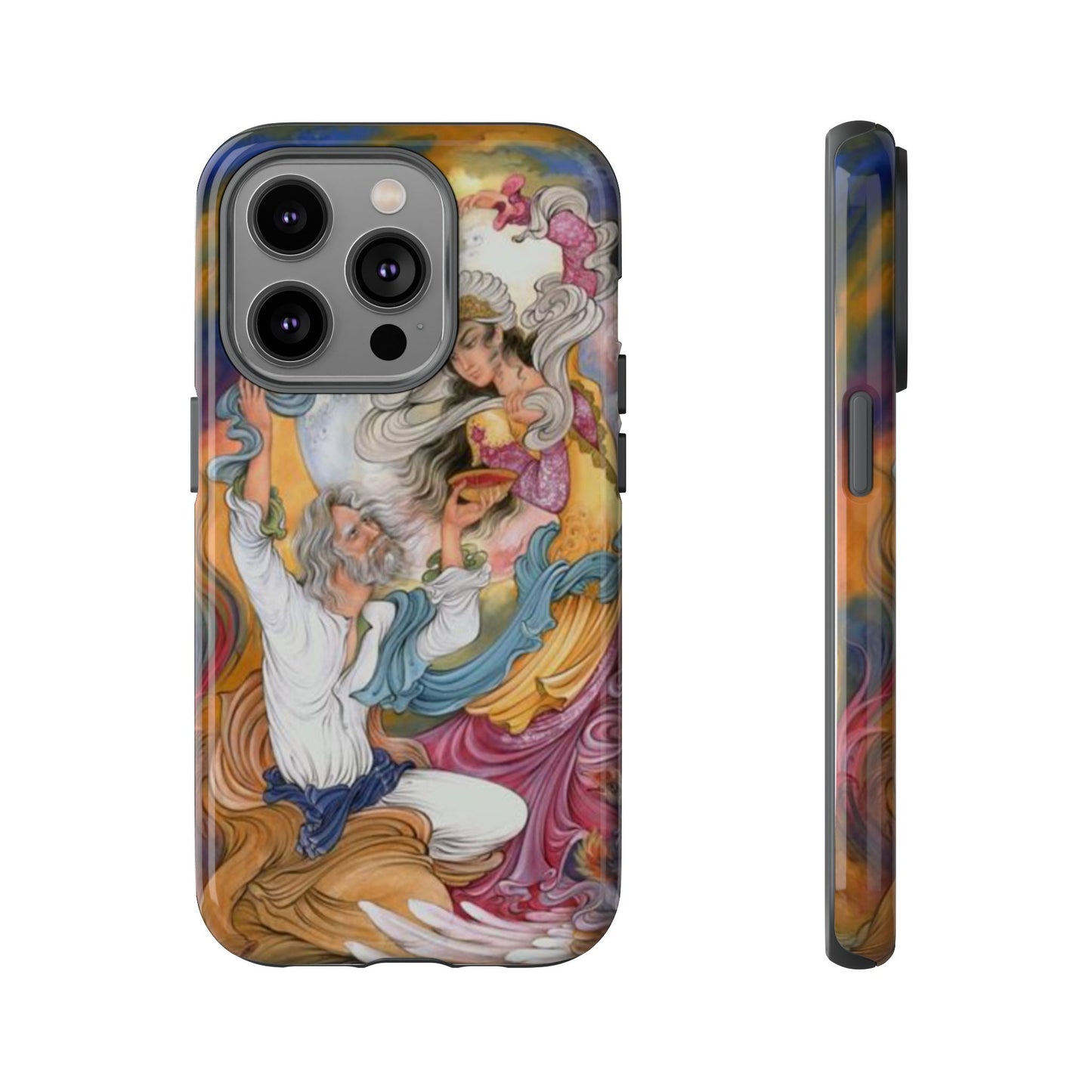 HOMAYE OWJ-E SA’ADAT – MYTHICAL PERSIAN MINIATURE ART PHONE CASE