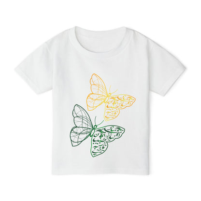 BUTTERFLY PRINT TODDLER T-SHIRT تنت به ناز طبیبان نیازمند مباد"