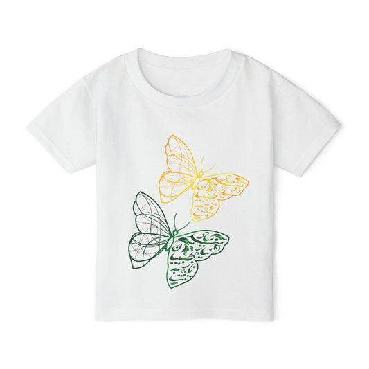 BUTTERFLY PRINT TODDLER T-SHIRT تنت به ناز طبیبان نیازمند مباد"