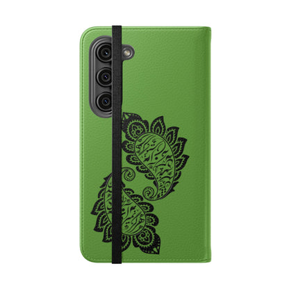IPHONE, SAMSUNG TOUGH PHONE CASE « هرگز نمیرد آن که دلش زنده شد به عشق » با طرح اسلیمی بته جقه شاعر: حضرت حافظ