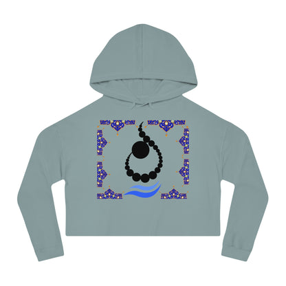 LATTER N & Tazhib Cropped Hoodie