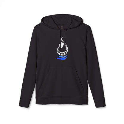 ADIDAS UNISEX FLEECE HOODIE | ن ALPHABET N EMBLEM