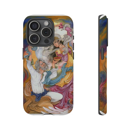 HOMAYE OWJ-E SA’ADAT – MYTHICAL PERSIAN MINIATURE ART PHONE CASE