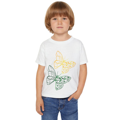 BUTTERFLY PRINT TODDLER T-SHIRT تنت به ناز طبیبان نیازمند مباد"