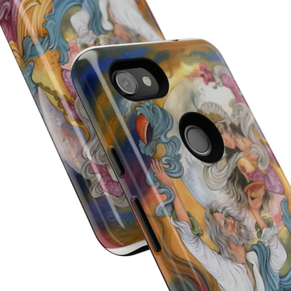 HOMAYE OWJ-E SA’ADAT – MYTHICAL PERSIAN MINIATURE ART PHONE CASE