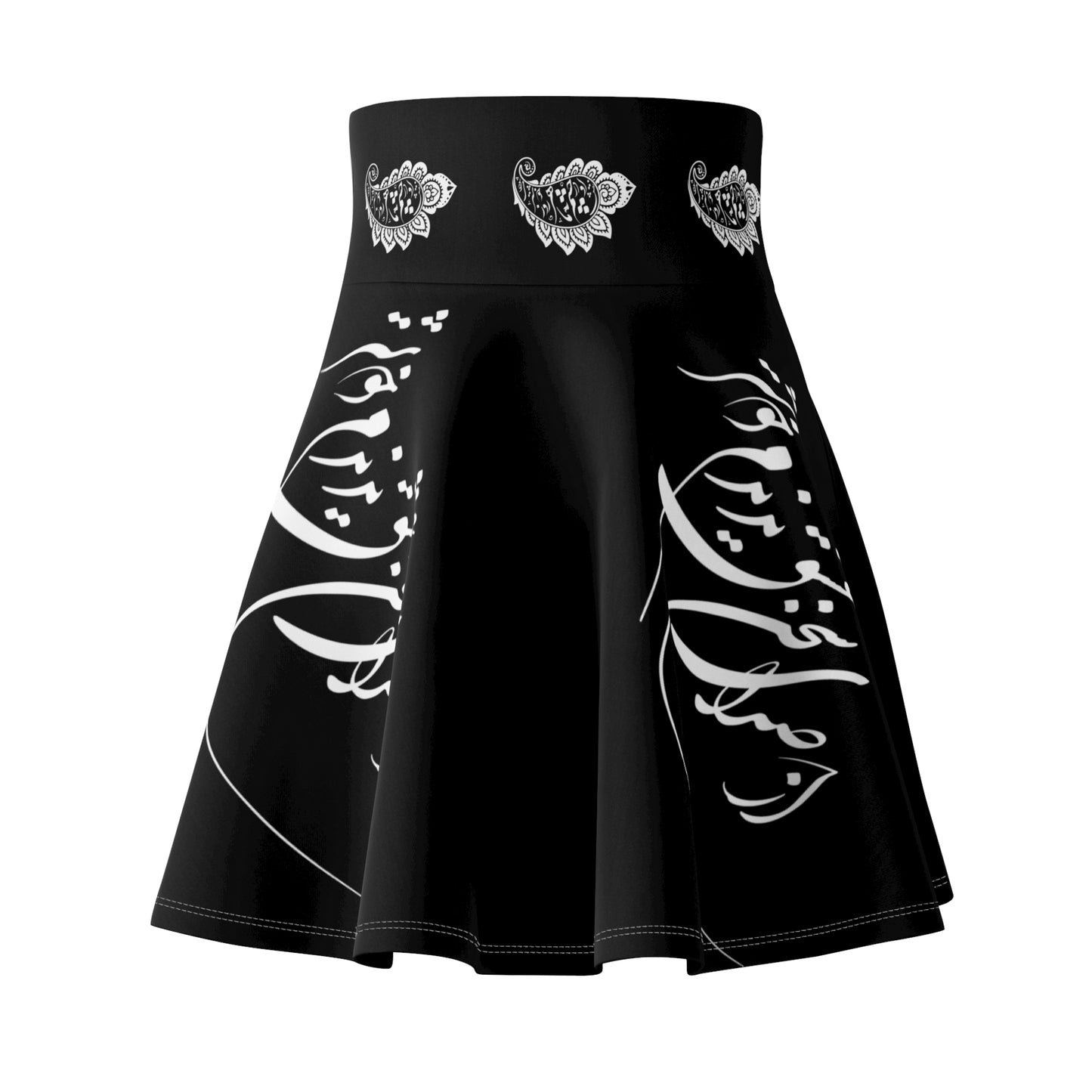 FARSI POETRY SKATER SKIRT – "از صدای سخن عشق نشنیدم خوشتر"