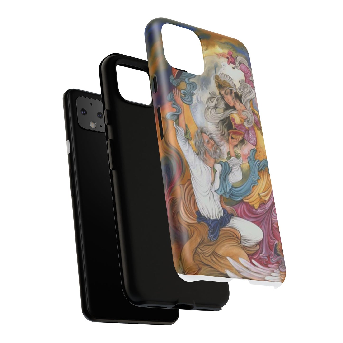 HOMAYE OWJ-E SA’ADAT – MYTHICAL PERSIAN MINIATURE ART PHONE CASE