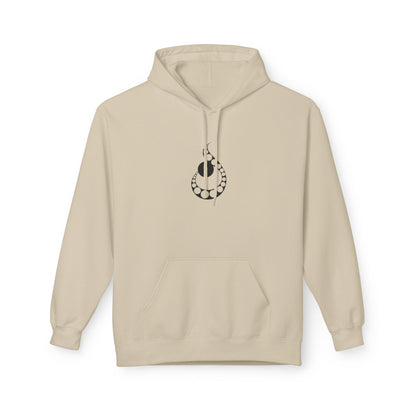 UNISEX ALPHABET "N" HOODIE