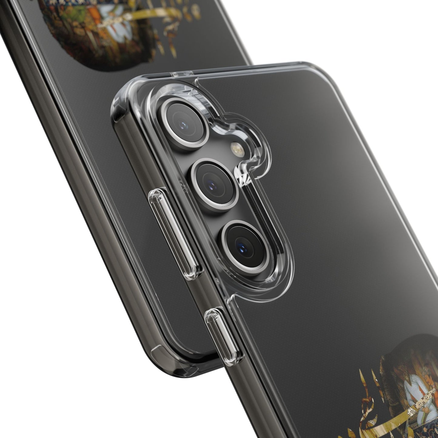 PERSIAN CLEAR PHONE CASE – CULTURAL FARSI DESIGN | "الهی مرا آن ده که آن به" |