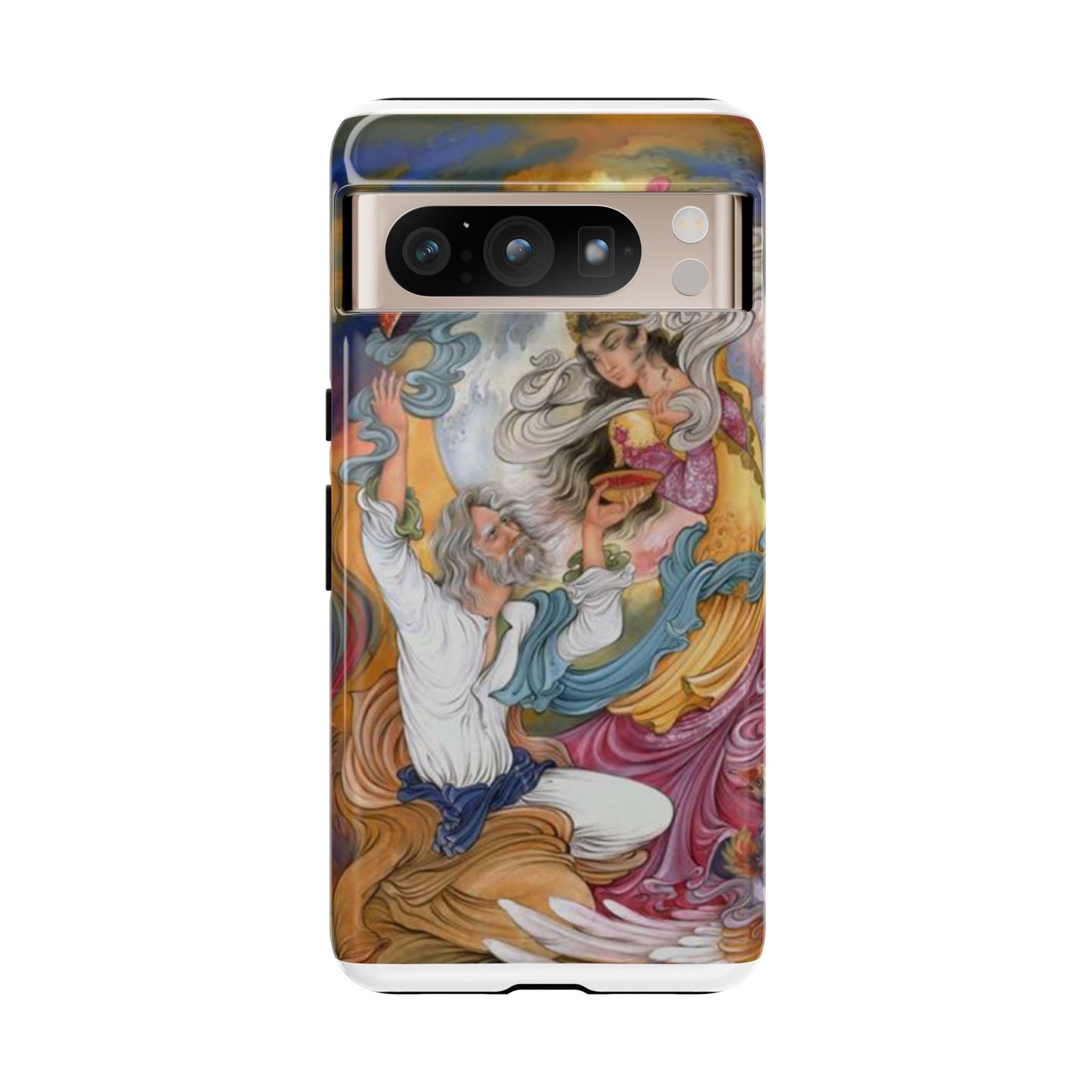 HOMAYE OWJ-E SA’ADAT – MYTHICAL PERSIAN MINIATURE ART PHONE CASE
