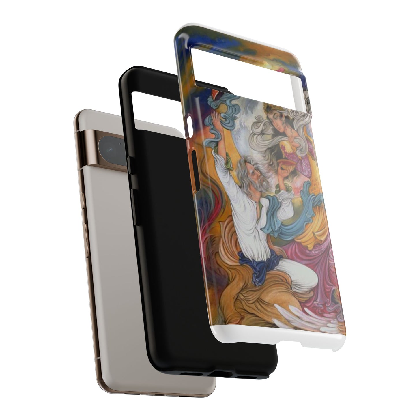 HOMAYE OWJ-E SA’ADAT – MYTHICAL PERSIAN MINIATURE ART PHONE CASE