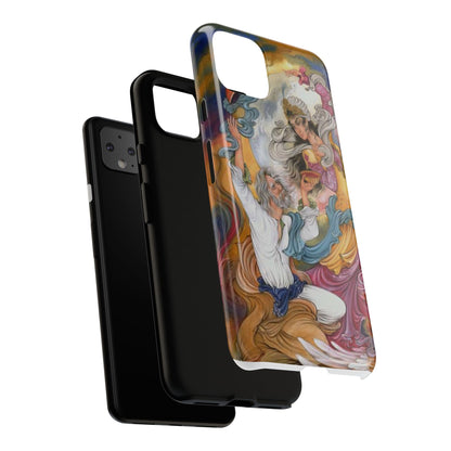 HOMAYE OWJ-E SA’ADAT – MYTHICAL PERSIAN MINIATURE ART PHONE CASE