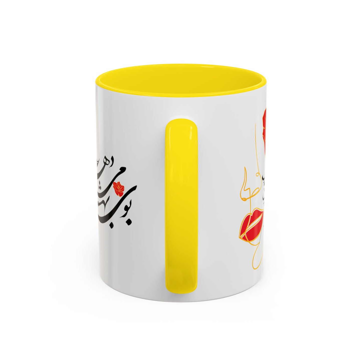 Accent Coffee Mug  Mother's Day Gift بوی بهشت میدهد دست دعا مادرم