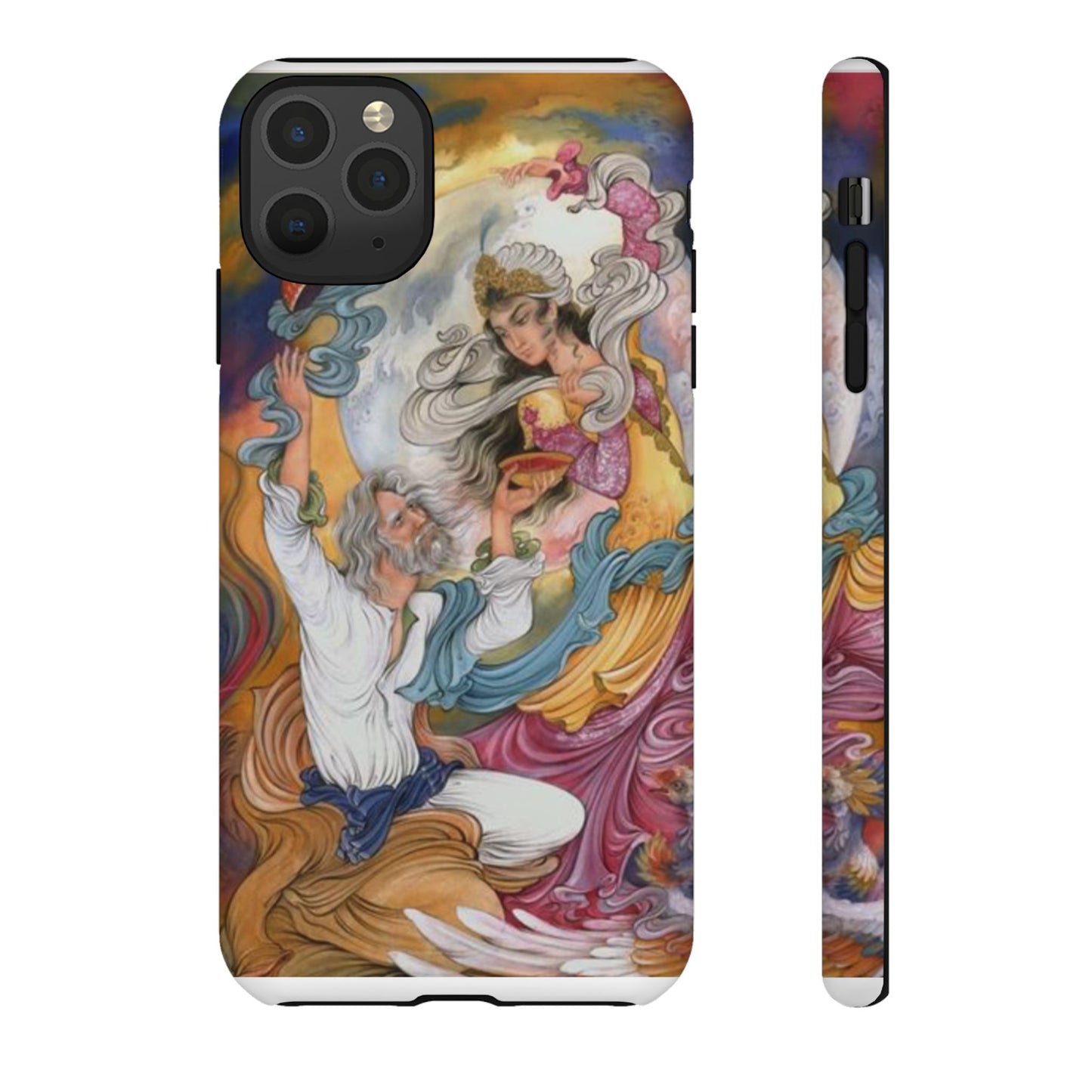 HOMAYE OWJ-E SA’ADAT – MYTHICAL PERSIAN MINIATURE ART PHONE CASE