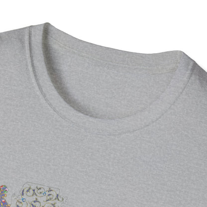 UNISEX IRAN MAP T-SHIRT WITH TAZHIB