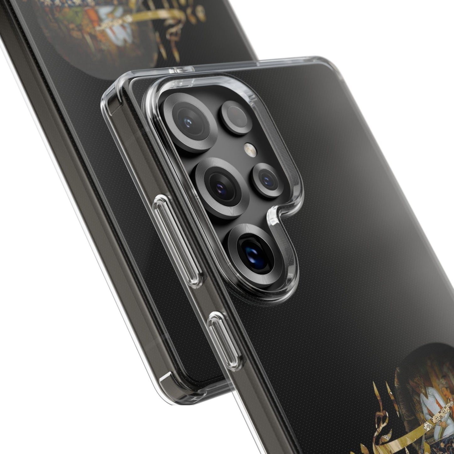 PERSIAN CLEAR PHONE CASE – CULTURAL FARSI DESIGN | "الهی مرا آن ده که آن به" |