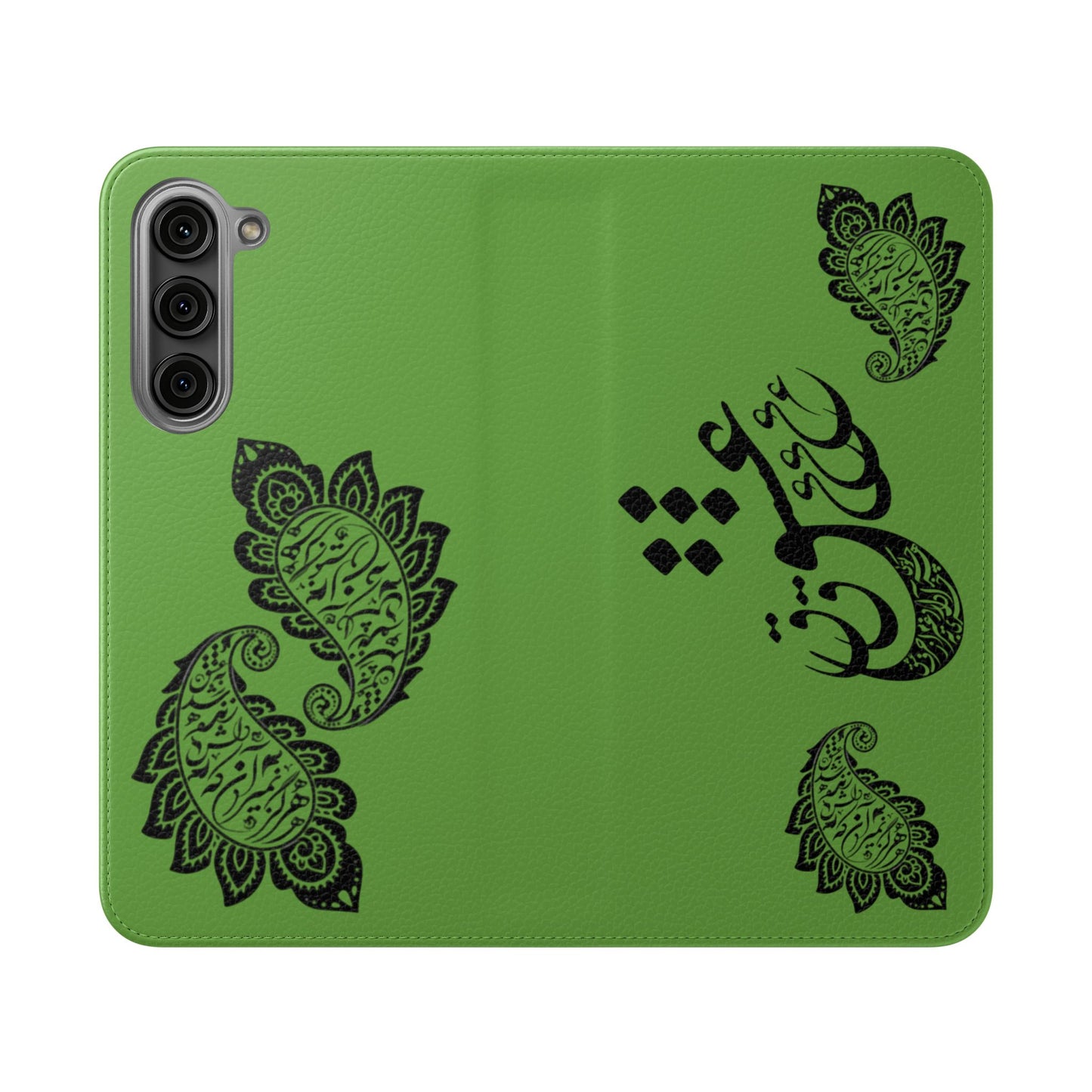 IPHONE, SAMSUNG TOUGH PHONE CASE « هرگز نمیرد آن که دلش زنده شد به عشق » با طرح اسلیمی بته جقه شاعر: حضرت حافظ