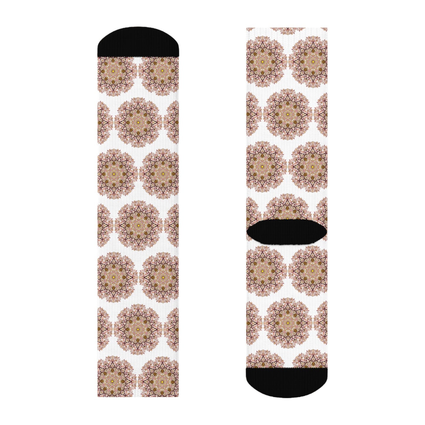 Crew Socks with Persion Design