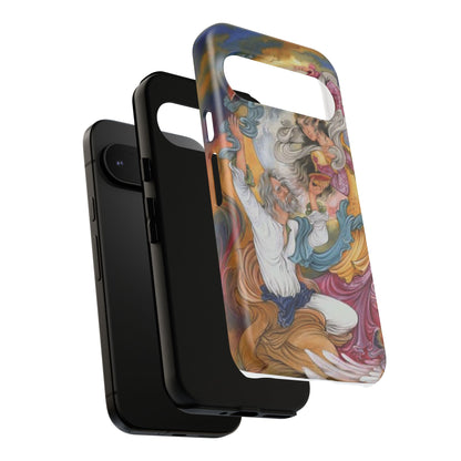 HOMAYE OWJ-E SA’ADAT – MYTHICAL PERSIAN MINIATURE ART PHONE CASE