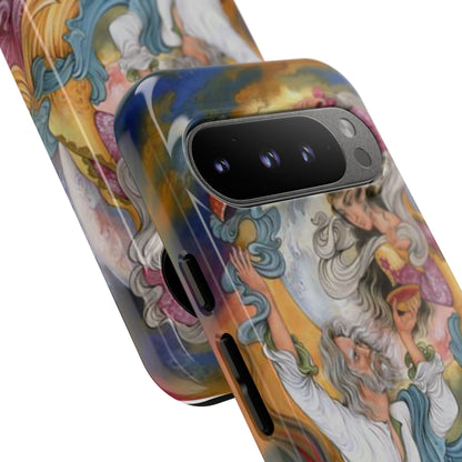 HOMAYE OWJ-E SA’ADAT – MYTHICAL PERSIAN MINIATURE ART PHONE CASE