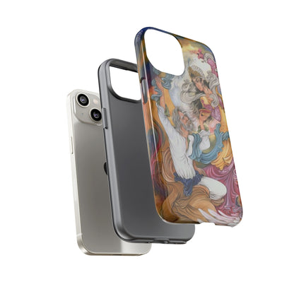 HOMAYE OWJ-E SA’ADAT – MYTHICAL PERSIAN MINIATURE ART PHONE CASE