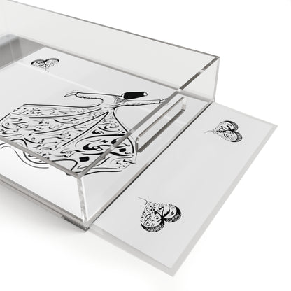 Persion Calligraphy Acrylic Serving Tray