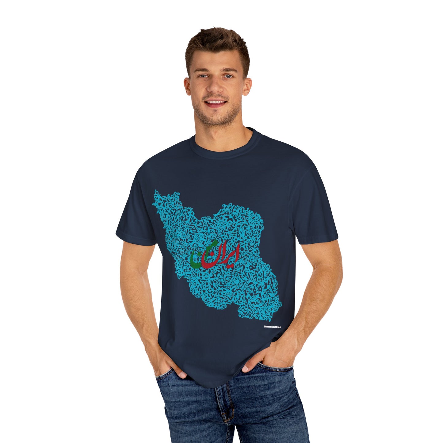 MY IRAN UNISEX T-SHIRT | IRAN MAP DESIGN | ایران من