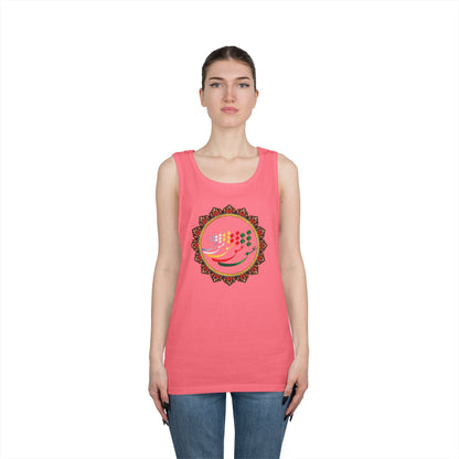 FARSI CALLIGRAPHY COTTON TANK TOP عشق