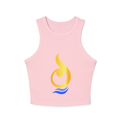 ALPHABET N RACER TANK ن