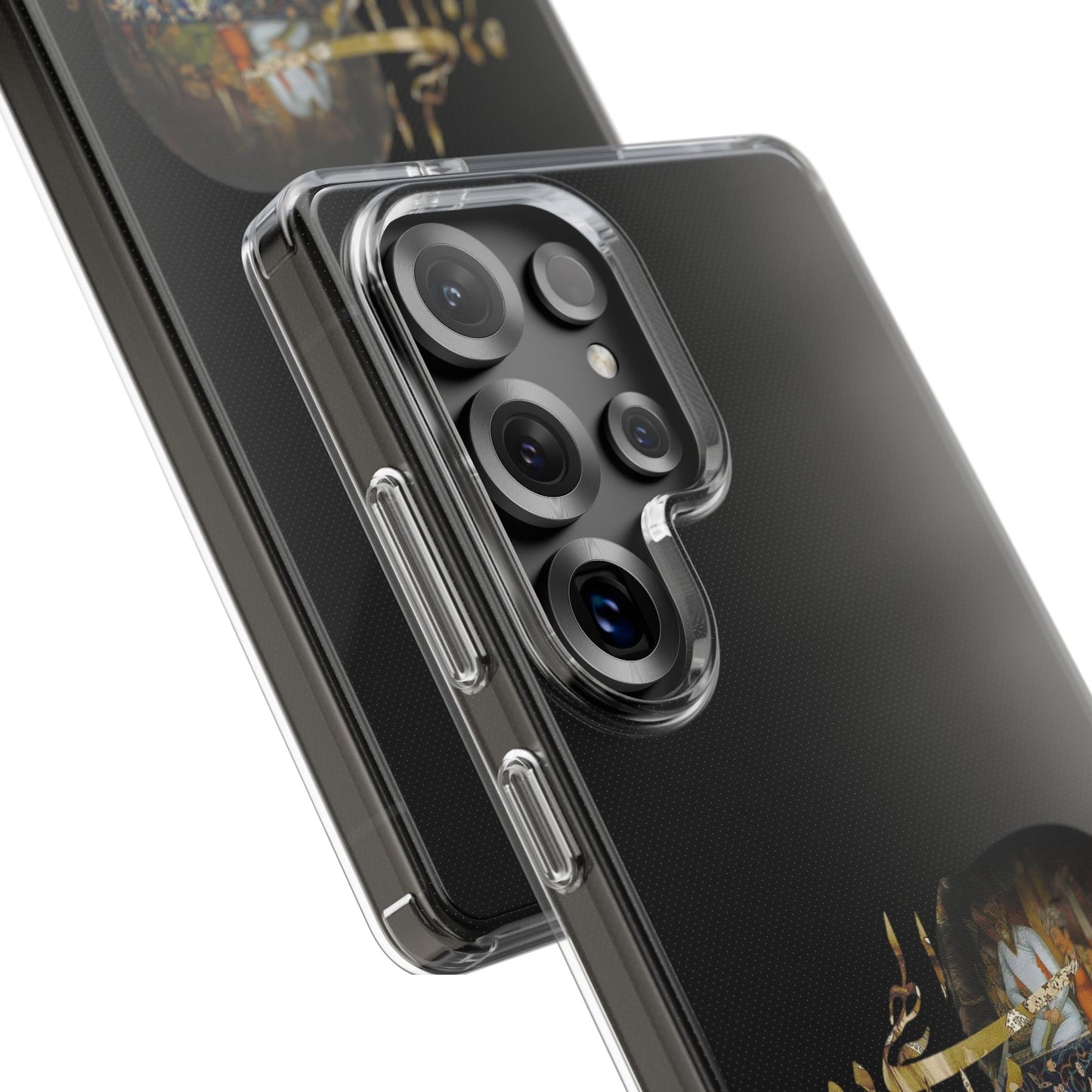 PERSIAN CLEAR PHONE CASE – CULTURAL FARSI DESIGN | "الهی مرا آن ده که آن به" |