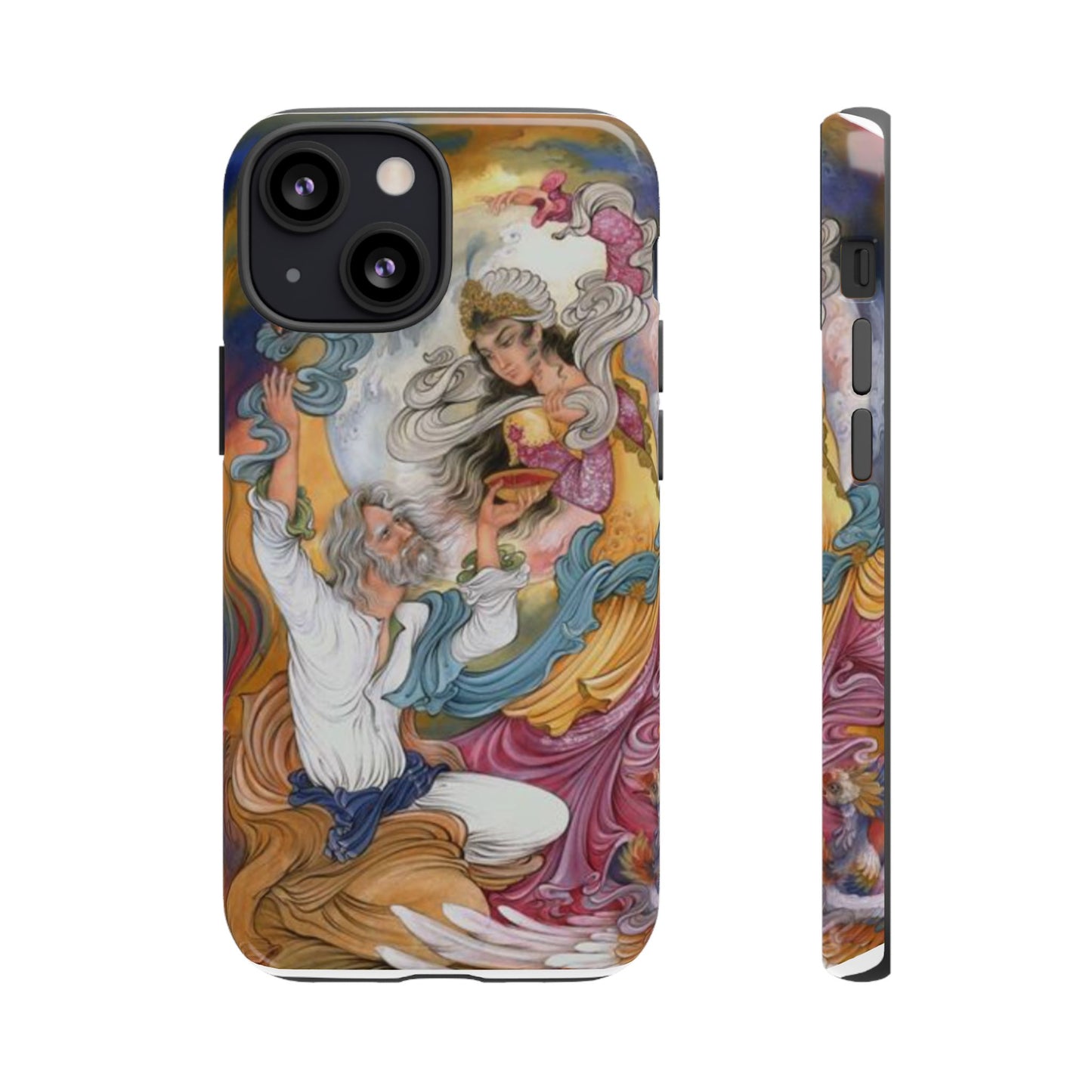 HOMAYE OWJ-E SA’ADAT – MYTHICAL PERSIAN MINIATURE ART PHONE CASE
