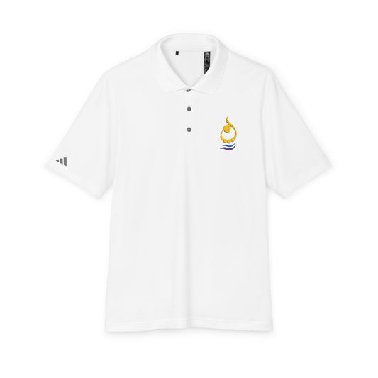 N ALPHABET ADIDAS POLO | ن EMBROIDERED DESIGN