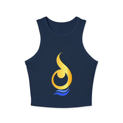 ALPHABET N RACER TANK ن