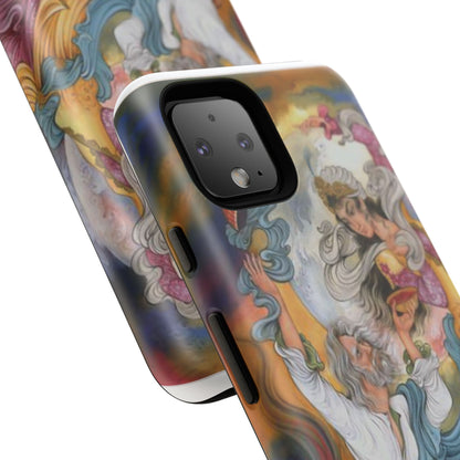 HOMAYE OWJ-E SA’ADAT – MYTHICAL PERSIAN MINIATURE ART PHONE CASE
