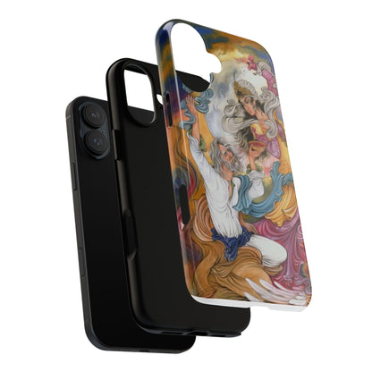 HOMAYE OWJ-E SA’ADAT – MYTHICAL PERSIAN MINIATURE ART PHONE CASE