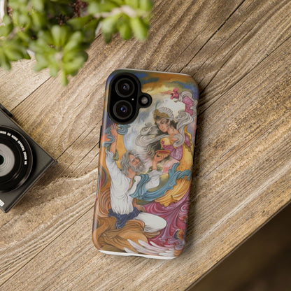 HOMAYE OWJ-E SA’ADAT – MYTHICAL PERSIAN MINIATURE ART PHONE CASE