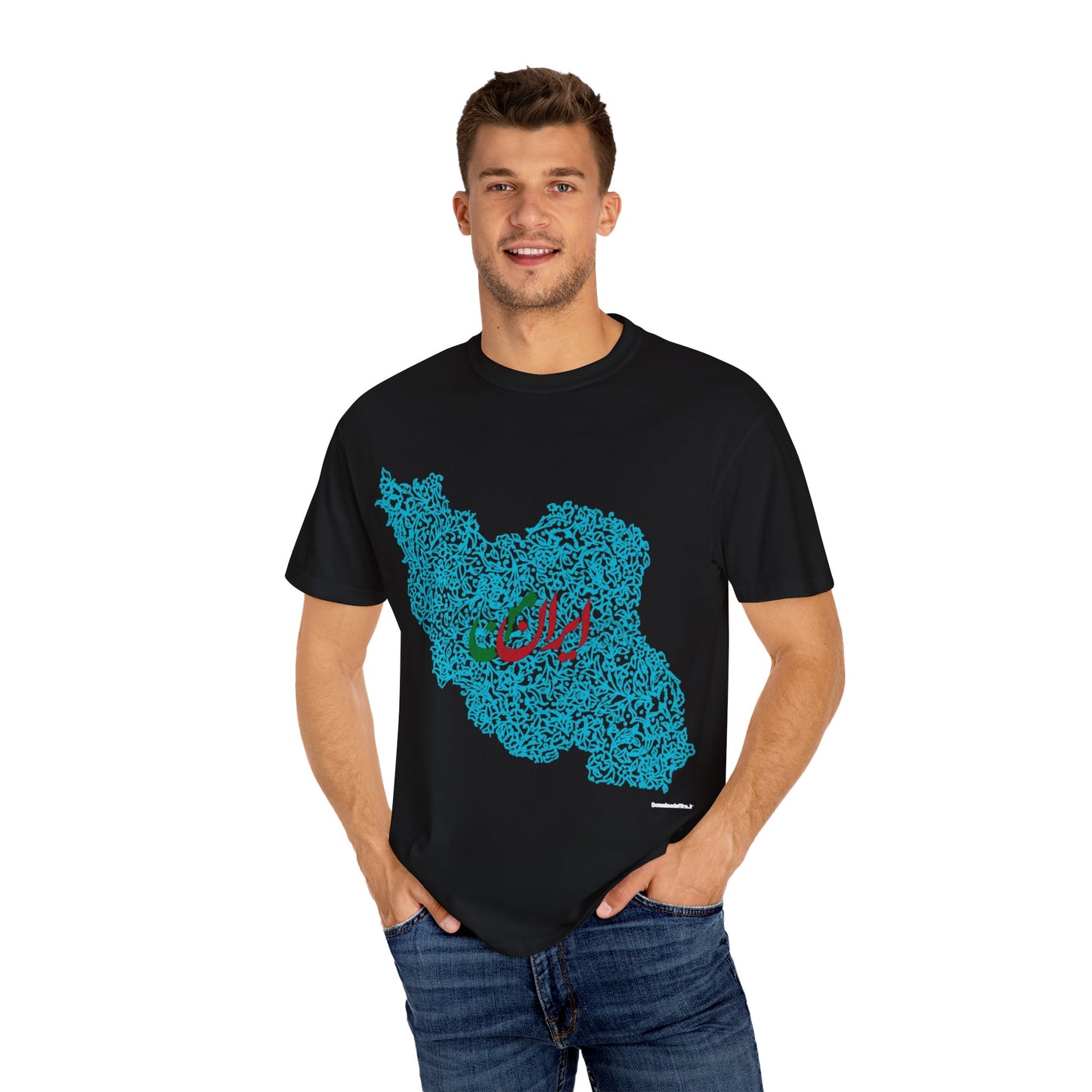 MY IRAN UNISEX T-SHIRT | IRAN MAP DESIGN | ایران من