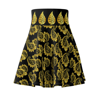 PERSIAN POETRY SKATER SKIRT – SOFT, STRETCHY & CUSTOMIZABLE او هر روز در چشم ما خوشتر میشود