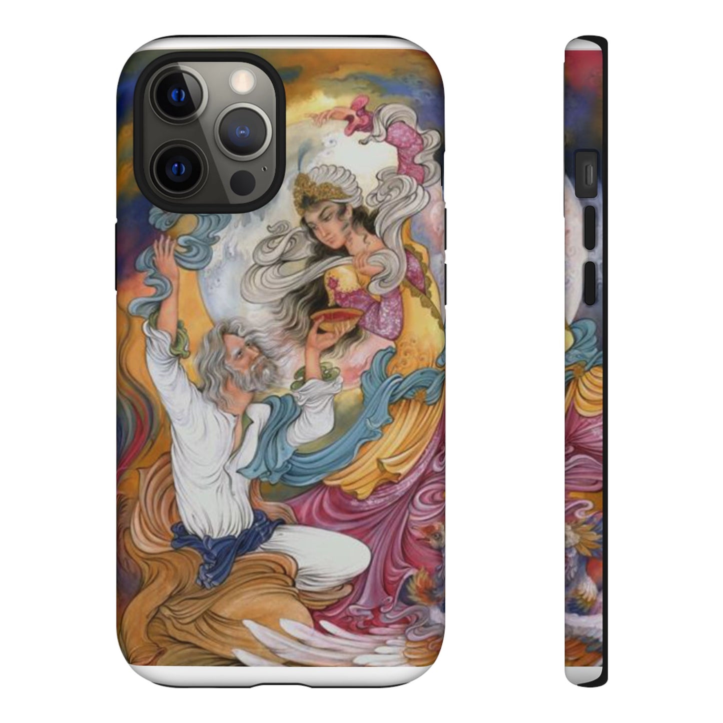 HOMAYE OWJ-E SA’ADAT – MYTHICAL PERSIAN MINIATURE ART PHONE CASE